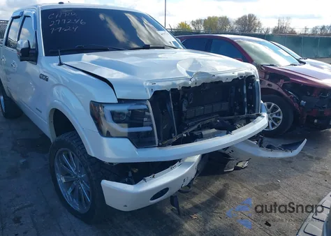 2014 Ford F-150 Limited из США, поврежденный, VIN 1FTFW1ET2EFA83582